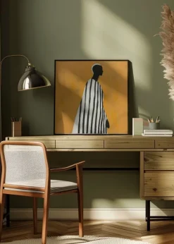 Portrait of a Man Plakat (30x30 cm)