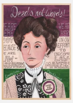 Portrait of a woman Plakat (21x29.7 cm (A4))