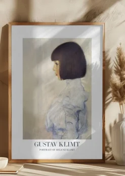 Portrait of Helene Klimt (1898) Plakat (21x29.7 cm (A4))