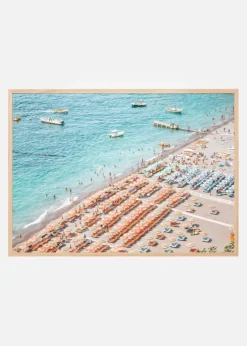 Positano Beach Plakat (21x29.7 cm (A4))