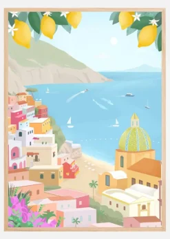 Positano Plakat (21x29.7 cm (A4))