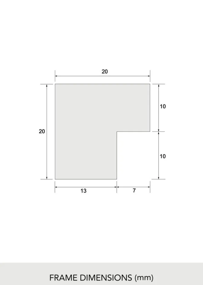 Premium by BGA Sort 40x60 cm