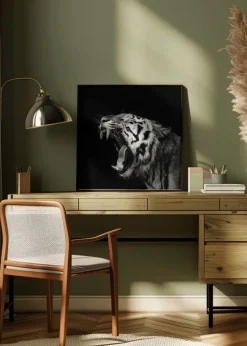 Primal Yawn #4 Plakat (30x30 cm)