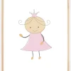 Prinsesse Plakat (30x40 cm)