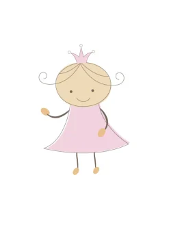 Prinsesse Plakat (30x40 cm)