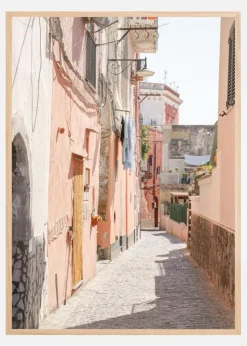 Procida Alleys Plakat (21x29.7 cm (A4))
