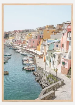 Procida Island Plakat (21x29.7 cm (A4))