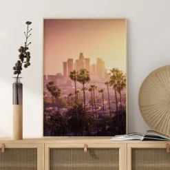 Purple City Plakat (21x29.7 cm (A4))