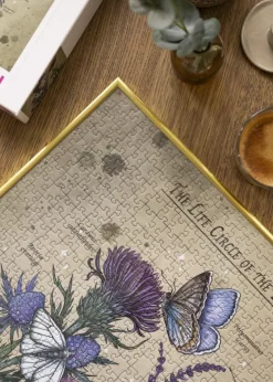 Puslespilsramme Guld 50x70 cm