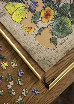 Puslespilsramme Guld 50x70 cm