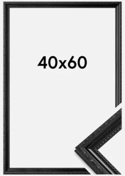 Ramme Abisko Akrylglas Sort 40x60 cm