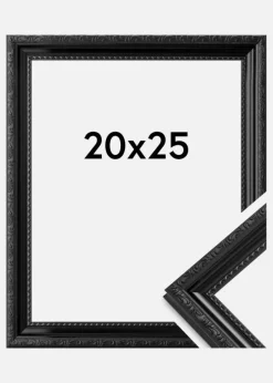 Ramme Abisko Akrylglas Sort 20x25 cm