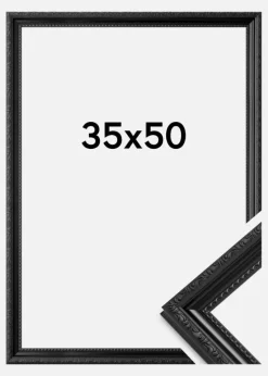 Ramme Abisko Akrylglas Sort 35x50 cm