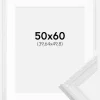 Ramme Abisko Hvid 50x60 cm - Passepartout Hvid 16x20 inches