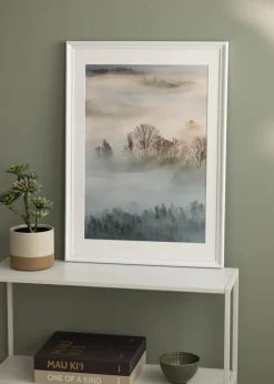 Ramme Abisko Hvid 35x50 cm - Passepartout Hvid 11x17 inches