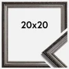 Ramme Abisko Sølv 20x20 cm