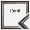 Ramme Abisko Sølv 18x18 cm