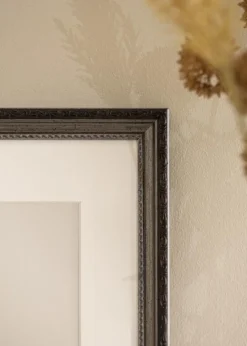 Ramme Abisko Sølv 30x30 cm - Passepartout Hvid 20x20 cm