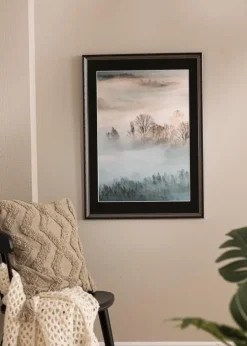 Ramme Abisko Sølv 20x30 cm - Passepartout Sort 15x22 cm