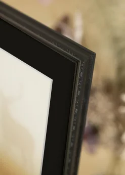 Ramme Abisko Sort 30x40 cm - Passepartout Sort 20x30 cm