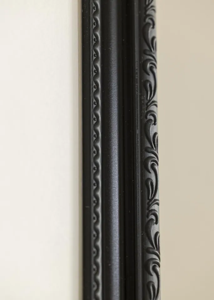 Ramme Abisko Sort 70x100 cm - Passepartout Hvid 60x90 cm