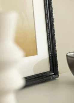 Ramme Abisko Sort 45x60 cm - Passepartout Hvid 12x18 inches