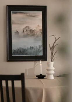 Ramme Abisko Sort 40x50 cm - Passepartout Sort 30x40 cm