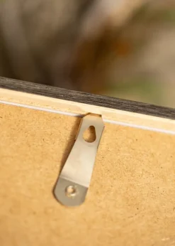 Ramme Ares grå Eg 50x70 cm - Passepartout Hvid 16x24 inches