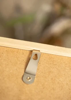 Ramme Ares Grå 50x50 cm - Passepartout Hvid 39x39 cm