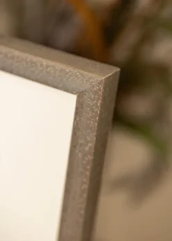 Ramme Ares Grå 45x60 cm - Passepartout Hvid B3 353x500 mm