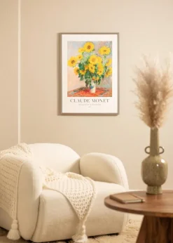 Ramme Ares Grå 50x65 cm - Passepartout Hvid 16x22 inches