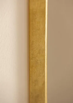 Ramme Ares Guld 45x60 cm - Passepartout Hvid 13x19 inches