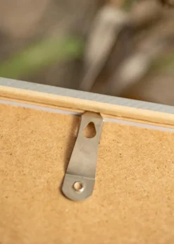 Ramme Ares Sølv 20x28 cm - Passepartout Hvid 15x23 cm