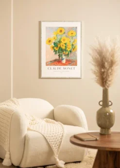 Ramme Ares Sølv 30x40 cm - Passepartout Hvid 20x30 cm