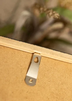 Ramme Ares valnød 40x50 cm - Passepartout Hvid 28x38 cm