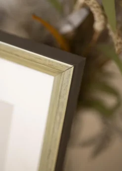 Ramme Arjeplog Sølv - Valgfri Størrelse (Plexiglas)