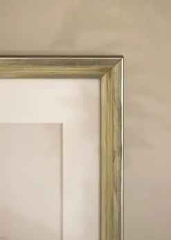 Ramme Arjeplog Sølv - Valgfri Størrelse (Plexiglas)