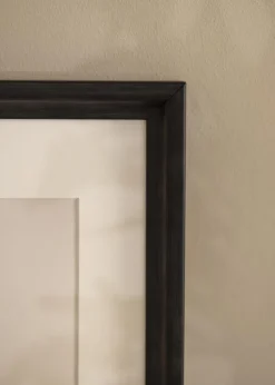 Ramme Arjeplog Sortbrun - Valgfri Størrelse (Plexiglas)