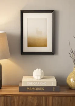 Ramme Arjeplog Sortbrun - Valgfri Størrelse (Plexiglas)