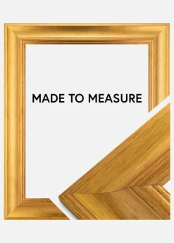 Ramme Belfast Lys Guld - Valgfri Størrelse (Akrylglas)