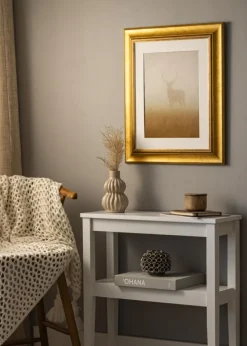 Ramme Belfast Mørk Guld - Valgfri Størrelse (Akrylglas)