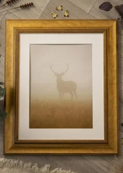 Ramme Belfast Mørk Guld - Valgfri Størrelse (Akrylglas)