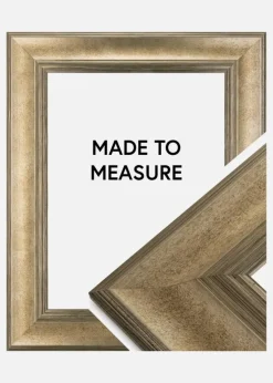 Ramme Belfast Mørk Sølv - Valgfri Størrelse (Akrylglas)