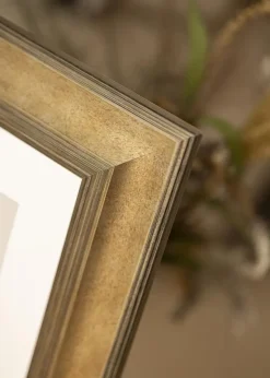 Ramme Belfast Mørk Sølv - Valgfri Størrelse (Akrylglas)