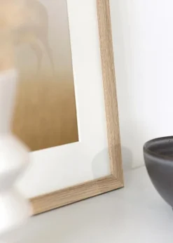 Ramme BGA Classic Eg 50x100 cm - Passepartout Hvid 40x90 cm