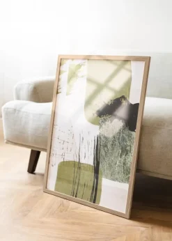 Ramme BGA Classic Eg 70x90 cm - Passepartout Hvid 24x32 inches