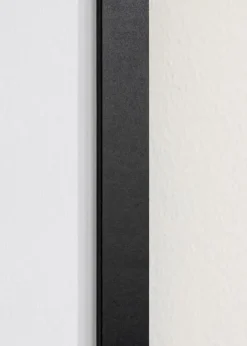 Ramme BGA Classic Sort 60x80 cm - Passepartout Hvid 20x27 inches