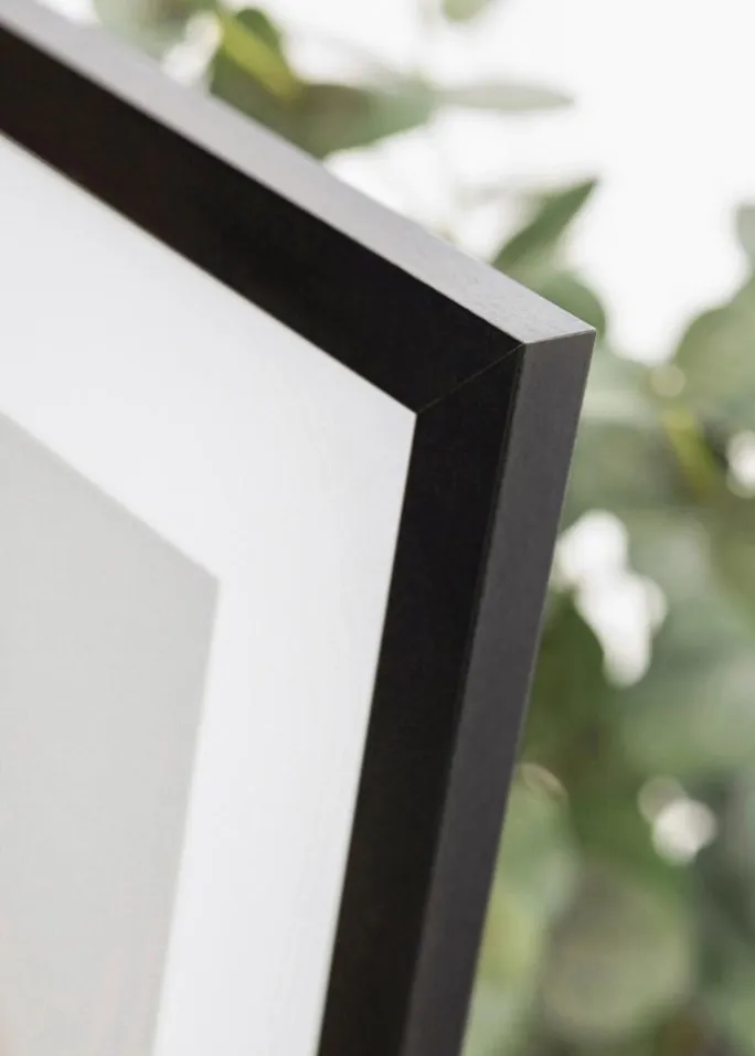 Ramme BGA Classic Sort 20x30 cm - Passepartout Hvid 9x11 cm