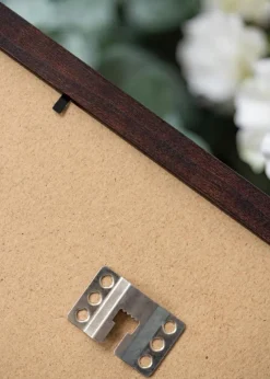 Ramme BGA Classic Valnød 60x60 cm - Passepartout Hvid 50x50 cm