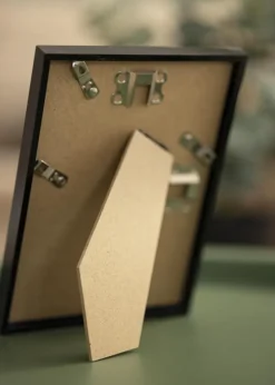 Ramme BGA Modern Style Sort 10x10 cm - Passepartout Hvid 7x7 cm